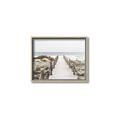Picture of Sea Bridge To The Beach _GroupedProduct_Rectangle_Landscape_Photography _GroupedProduct_Rectangle_Landscape_Canvas_Framed_