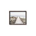 Picture of Sea Bridge To The Beach _GroupedProduct_Rectangle_Landscape_Photography _GroupedProduct_Rectangle_Landscape_Canvas_Framed_