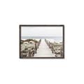 Picture of Sea Bridge To The Beach _GroupedProduct_Rectangle_Landscape_Photography _GroupedProduct_Rectangle_Landscape_Canvas_Framed_