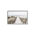 Picture of Sea Bridge To The Beach _GroupedProduct_Rectangle_Landscape_Photography _GroupedProduct_Rectangle_Landscape_Canvas_Framed_