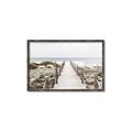 Picture of Sea Bridge To The Beach _GroupedProduct_Rectangle_Landscape_Photography _GroupedProduct_Rectangle_Landscape_Canvas_Framed_