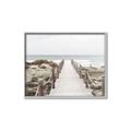Picture of Sea Bridge To The Beach _GroupedProduct_Rectangle_Landscape_Photography _GroupedProduct_Rectangle_Landscape_Canvas_Framed_