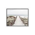 Picture of Sea Bridge To The Beach _GroupedProduct_Rectangle_Landscape_Photography _GroupedProduct_Rectangle_Landscape_Canvas_Framed_