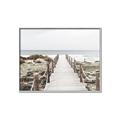Picture of Sea Bridge To The Beach _GroupedProduct_Rectangle_Landscape_Photography _GroupedProduct_Rectangle_Landscape_Canvas_Framed_