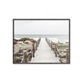 Picture of Sea Bridge To The Beach _GroupedProduct_Rectangle_Landscape_Photography _GroupedProduct_Rectangle_Landscape_Canvas_Framed_