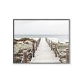 Picture of Sea Bridge To The Beach _GroupedProduct_Rectangle_Landscape_Photography _GroupedProduct_Rectangle_Landscape_Canvas_Framed_