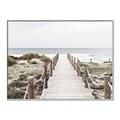 Picture of Sea Bridge To The Beach _GroupedProduct_Rectangle_Landscape_Photography _GroupedProduct_Rectangle_Landscape_Canvas_Framed_