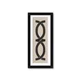 Picture of Interlocked I _GroupedProduct_Panel_Portrait_Framed_Matted_