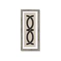 Picture of Interlocked I _GroupedProduct_Panel_Portrait_Framed_Matted_
