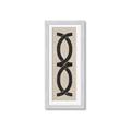 Picture of Interlocked I _GroupedProduct_Panel_Portrait_Framed_Matted_