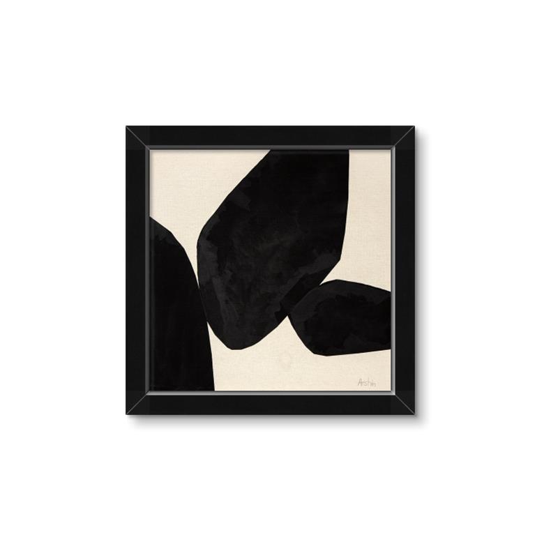 Picture of Boulder Shapes I _GroupedProduct_Square_Framed_Matted_