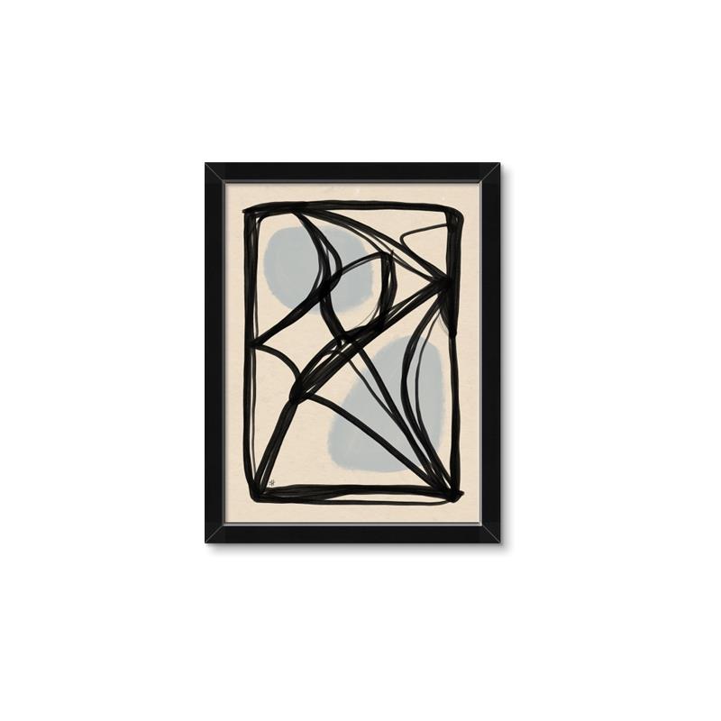 Picture of Webs & Dots I _GroupedProduct_Rectangle_Portrait_Framed_Matted_