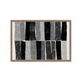 Picture of Gray Swatches II _GroupedProduct_Rectangle_Landscape_Framed_Matted_