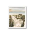 Picture of Beach Path _GroupedProduct_Rectangle_Portrait_Framed_Matted_