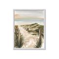 Picture of Beach Path _GroupedProduct_Rectangle_Portrait_Framed_Matted_