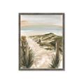 Picture of Beach Path _GroupedProduct_Rectangle_Portrait_Framed_Matted_