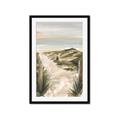 Picture of Beach Path _GroupedProduct_Rectangle_Portrait_Framed_Matted_