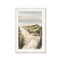 Picture of Beach Path _GroupedProduct_Rectangle_Portrait_Framed_Matted_