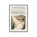 Picture of Beach Path _GroupedProduct_Rectangle_Portrait_Framed_Matted_