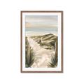 Picture of Beach Path _GroupedProduct_Rectangle_Portrait_Framed_Matted_