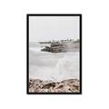 Picture of Coastal village rocks _GroupedProduct_Rectangle_Portrait_Photography _GroupedProduct_Rectangle_Portrait_Framed_Matted_