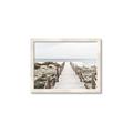 Picture of Sea Bridge To The Beach _GroupedProduct_Rectangle_Landscape_Photography _GroupedProduct_Rectangle_Landscape_Framed_Matted_