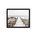Picture of Sea Bridge To The Beach _GroupedProduct_Rectangle_Landscape_Photography _GroupedProduct_Rectangle_Landscape_Framed_Matted_