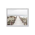 Picture of Sea Bridge To The Beach _GroupedProduct_Rectangle_Landscape_Photography _GroupedProduct_Rectangle_Landscape_Framed_Matted_