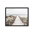 Picture of Sea Bridge To The Beach _GroupedProduct_Rectangle_Landscape_Photography _GroupedProduct_Rectangle_Landscape_Framed_Matted_