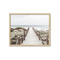 Picture of Sea Bridge To The Beach _GroupedProduct_Rectangle_Landscape_Photography _GroupedProduct_Rectangle_Landscape_Framed_Matted_