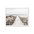 Picture of Sea Bridge To The Beach _GroupedProduct_Rectangle_Landscape_Photography _GroupedProduct_Rectangle_Landscape_Framed_Matted_