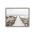Picture of Sea Bridge To The Beach _GroupedProduct_Rectangle_Landscape_Photography _GroupedProduct_Rectangle_Landscape_Framed_Matted_