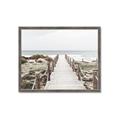 Picture of Sea Bridge To The Beach _GroupedProduct_Rectangle_Landscape_Photography _GroupedProduct_Rectangle_Landscape_Framed_Matted_
