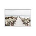 Picture of Sea Bridge To The Beach _GroupedProduct_Rectangle_Landscape_Photography _GroupedProduct_Rectangle_Landscape_Framed_Matted_