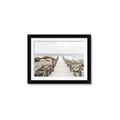 Picture of Sea Bridge To The Beach _GroupedProduct_Rectangle_Landscape_Photography _GroupedProduct_Rectangle_Landscape_Framed_Matted_
