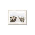 Picture of Sea Bridge To The Beach _GroupedProduct_Rectangle_Landscape_Photography _GroupedProduct_Rectangle_Landscape_Framed_Matted_