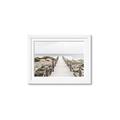 Picture of Sea Bridge To The Beach _GroupedProduct_Rectangle_Landscape_Photography _GroupedProduct_Rectangle_Landscape_Framed_Matted_