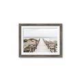 Picture of Sea Bridge To The Beach _GroupedProduct_Rectangle_Landscape_Photography _GroupedProduct_Rectangle_Landscape_Framed_Matted_