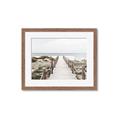 Picture of Sea Bridge To The Beach _GroupedProduct_Rectangle_Landscape_Photography _GroupedProduct_Rectangle_Landscape_Framed_Matted_