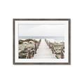 Picture of Sea Bridge To The Beach _GroupedProduct_Rectangle_Landscape_Photography _GroupedProduct_Rectangle_Landscape_Framed_Matted_