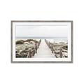 Picture of Sea Bridge To The Beach _GroupedProduct_Rectangle_Landscape_Photography _GroupedProduct_Rectangle_Landscape_Framed_Matted_
