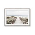 Picture of Sea Bridge To The Beach _GroupedProduct_Rectangle_Landscape_Photography _GroupedProduct_Rectangle_Landscape_Framed_Matted_