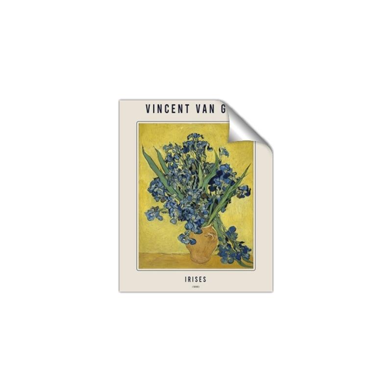 Picture of Irises _GroupedProduct_Rectangle_Portrait_Unframed_Print_Only_