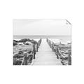 Picture of Sea Bridge To The Beach _GroupedProduct_Rectangle_Landscape_Photography _GroupedProduct_Rectangle_Landscape_Unframed_Print_Only_