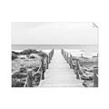 Picture of Sea Bridge To The Beach _GroupedProduct_Rectangle_Landscape_Photography _GroupedProduct_Rectangle_Landscape_Unframed_Print_Only_