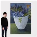 Picture of Violet Succulents _GroupedProduct_Rectangle_Portrait_Canvas_
