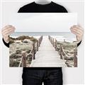 Picture of Sea Bridge To The Beach _GroupedProduct_Rectangle_Landscape_Photography _GroupedProduct_Rectangle_Landscape_Canvas_