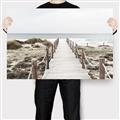 Picture of Sea Bridge To The Beach _GroupedProduct_Rectangle_Landscape_Photography _GroupedProduct_Rectangle_Landscape_Canvas_