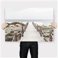 Picture of Sea Bridge To The Beach _GroupedProduct_Rectangle_Landscape_Photography _GroupedProduct_Rectangle_Landscape_Canvas_