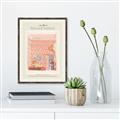 Picture of Tentures Roses _GroupedProduct_Rectangle_Portrait_Canvas_Framed_